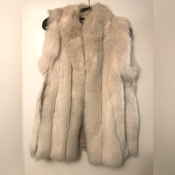 Authentic Original Vintage Style Jackets & Blazers - Authentic Real Vintage Fur Vest